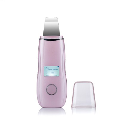 CS-307 microcurrent ultrasonic lifting skin scrubber for face cleaning